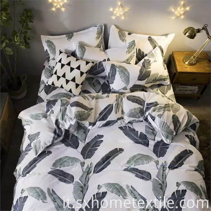 Simple Print Bedding Set 